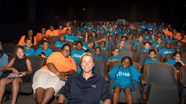 World Cup Champion Abby Wambach Inspires at Citi Kids Event in NYC
